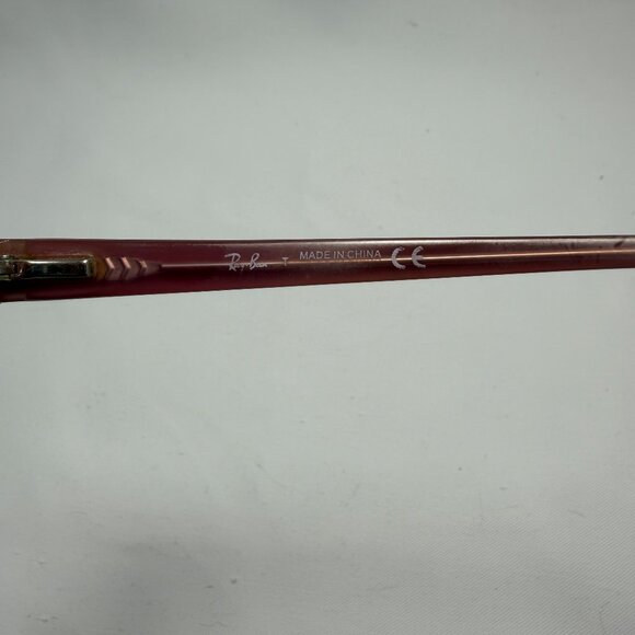 Ray-Ban Burgundy Eyeglasses - Frames Only - Picture 7 of 10